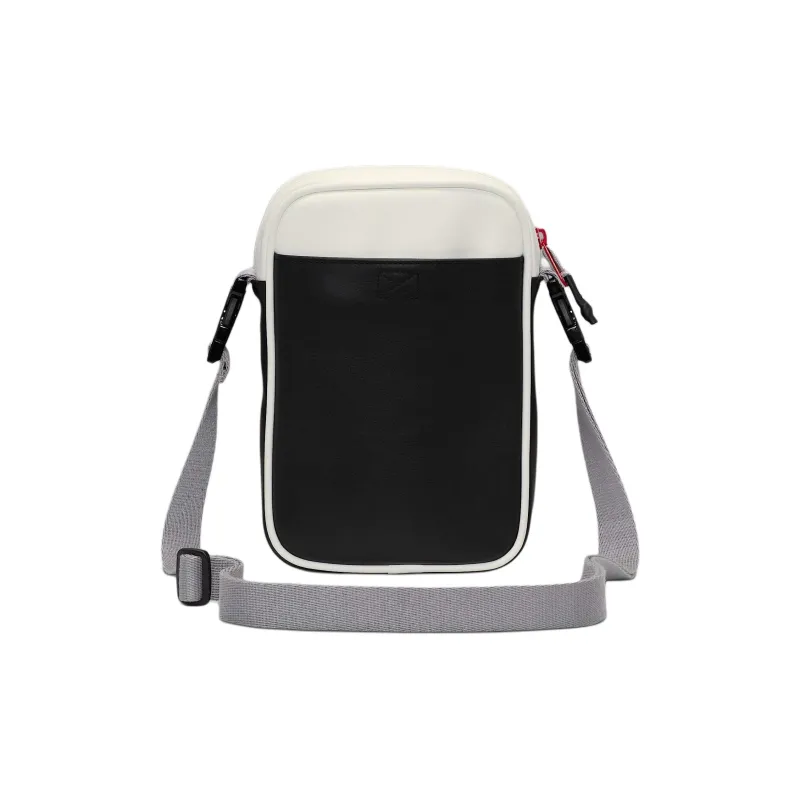Jordan Air Polyurethane Shoulder Bag, Crossbody Bag Unisex White & Gray-2