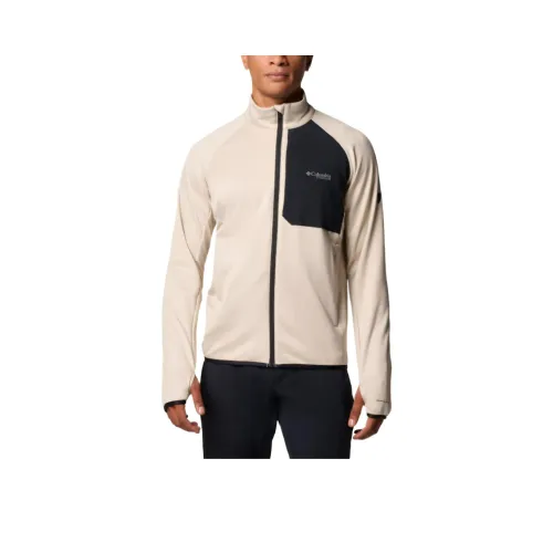 Columbia Triple Canyon Grid Sweat-shirt Jacket Men's Dark Stone