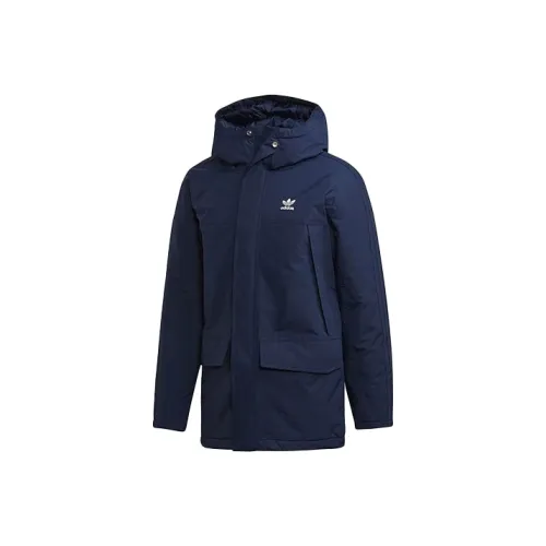 Adidas Originals Puffer Jackets Men College Navy