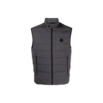 Moncler Vests Men Gray