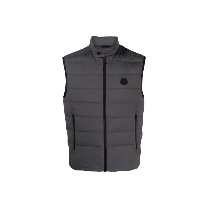 Moncler Vests Men Gray-0