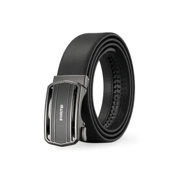 FORTEI Cow Leather Belts Men's Chromium Color 3.5cm