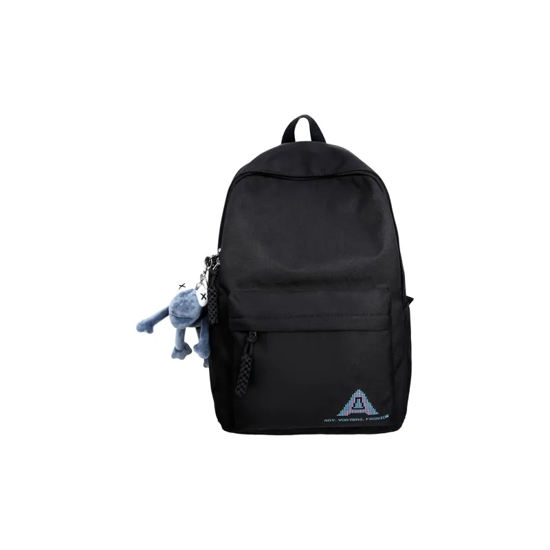 OUZIHUANG Nylon Backpack Regular Unisex Black/Green/Dark Blue/Red/Light Green-0