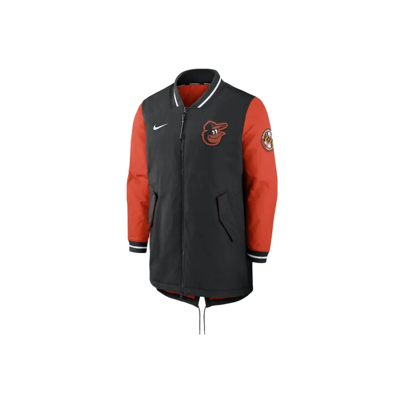 Nike Jackets Men Black Orange-0
