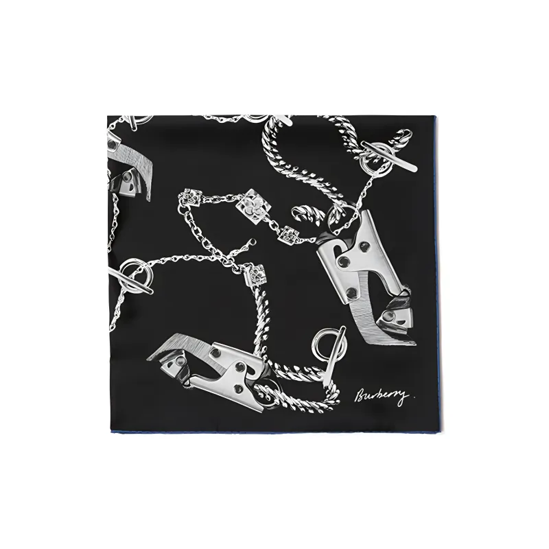 Burberry Knight Hardware print Scarf-2