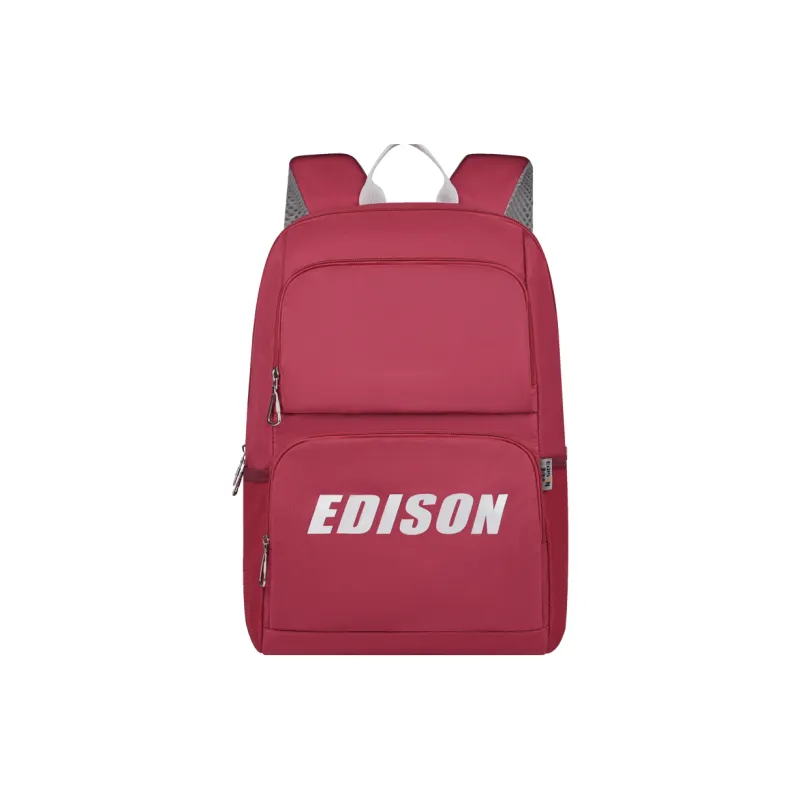 EDISON School Travel Nylon Backpack Unisex Multicolor-11
