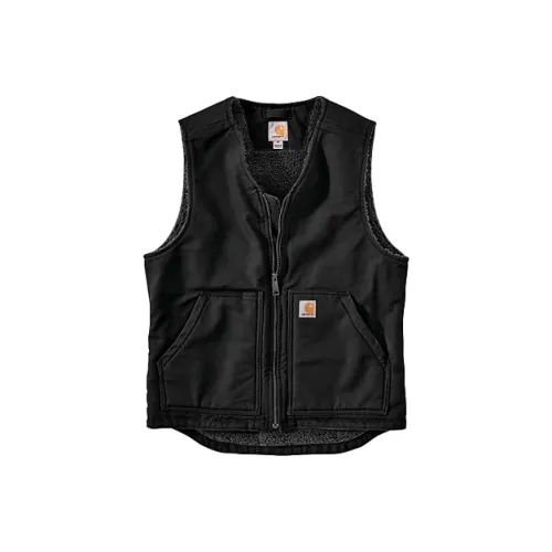 Carhartt 104394 WASHED DUCK SHERPA LINED VEST Vest RELAXED FIT Men's