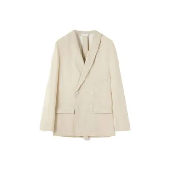 Lemaire Belted Double Breasted Jacket