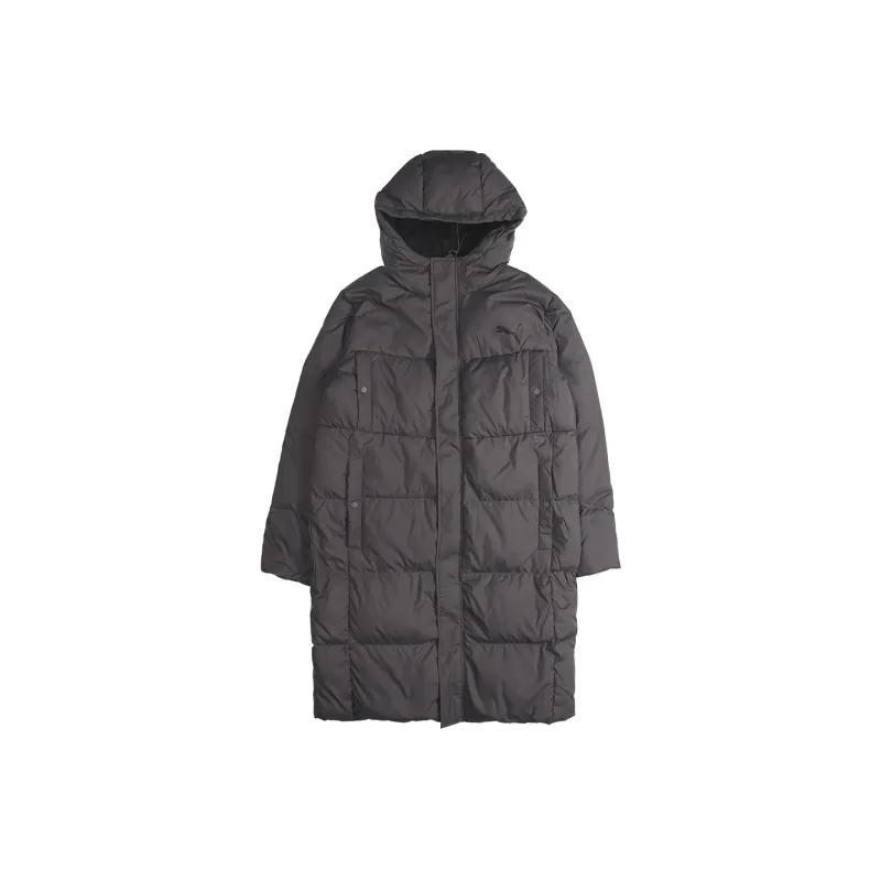 PUMA Down Jackets Unisex Lime Gray-0