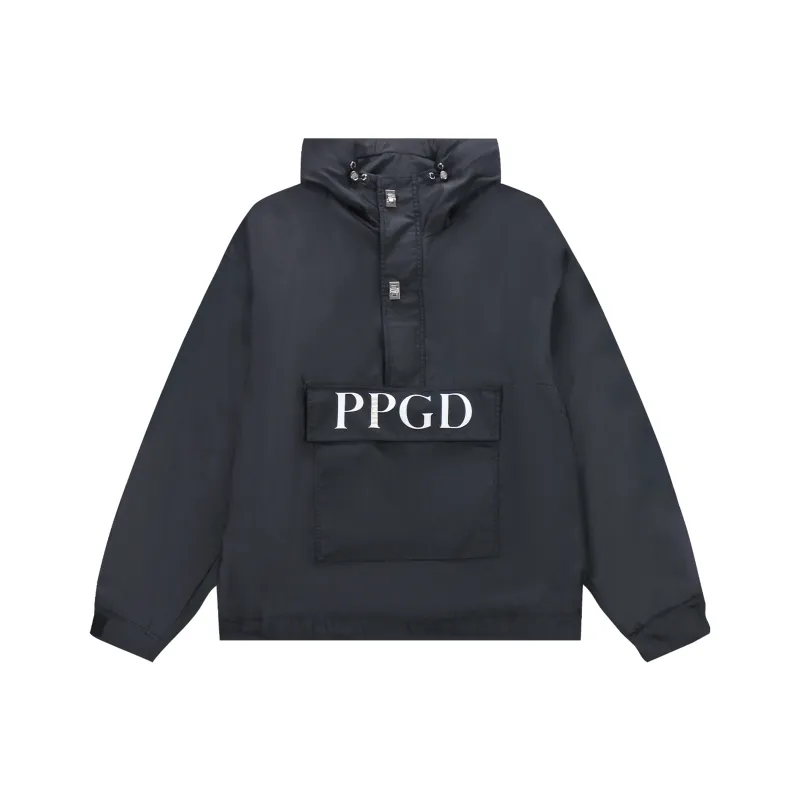 PP.GOLDEN Jackets Coats Men's Black-0