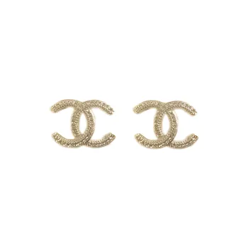 CHANEL Stud Earrings Women's