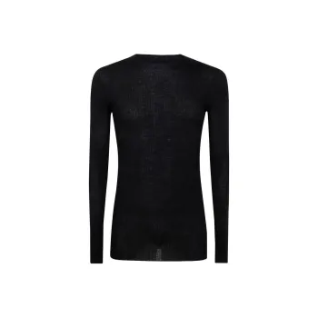 RICK OWENS Ribbed Crewneck Top