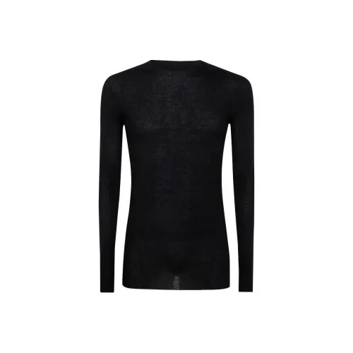 RICK OWENS Ribbed Crewneck Top