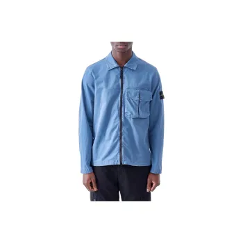 STONE ISLAND SS23 Jackets & Coats Men's Prussian Blue