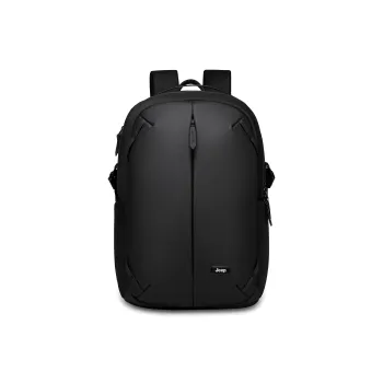 Jeep Polyester Backpack Laptop Bag Regular Men's Black