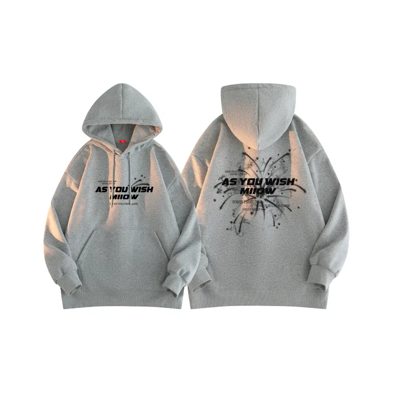 MIIOW Trend Party Series Sweatshirt Unisex Black-10