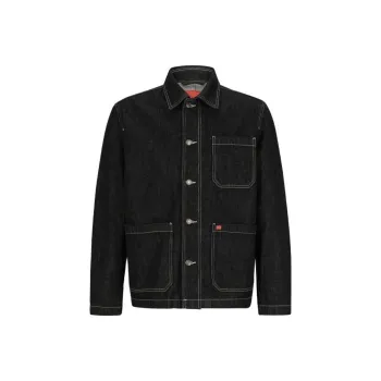 HUGO BOSS Denim Jackets Men Black