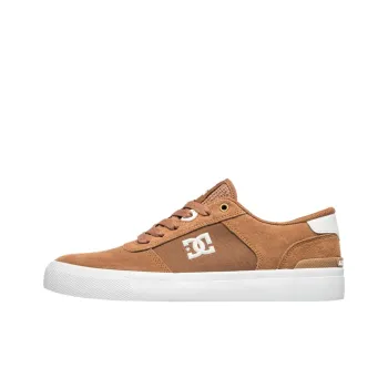 DC Shoes Teknic S Low Top Skateboard Shoes Men's Tan
