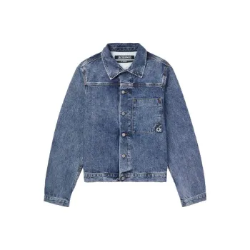 Jacquemus Denim Jackets Men Blue