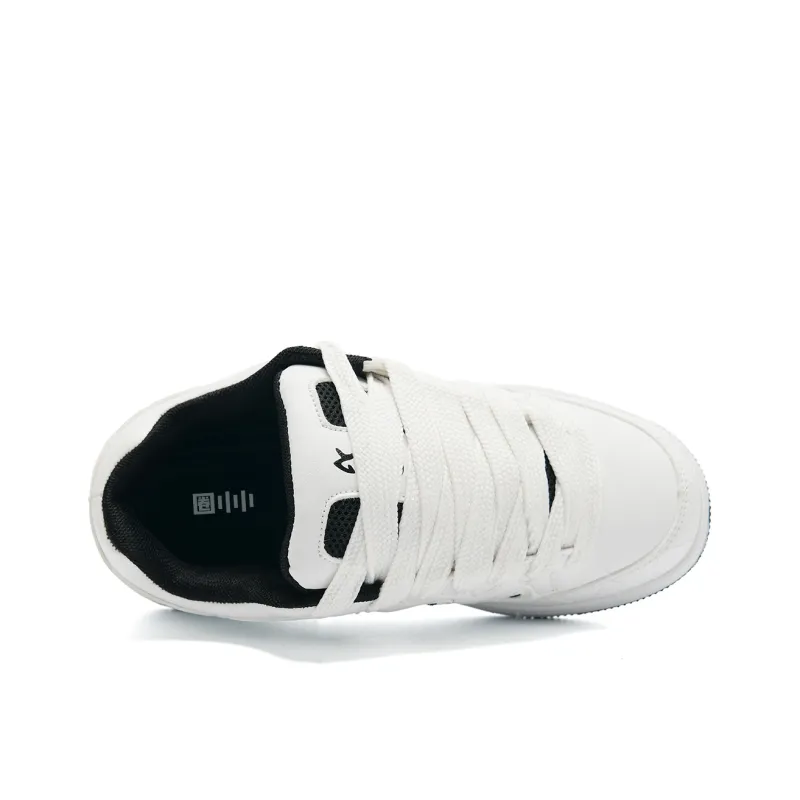 Circle Small Coverage Abrasion Resistant Lightweight Low Top Skateboard Shoes Unisex-10