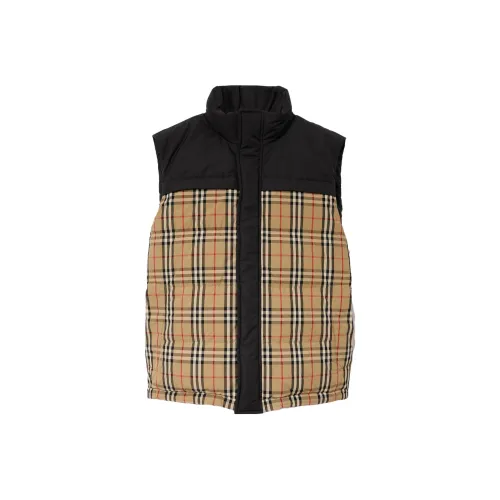 Burberry Check Panel Reversible Gilet