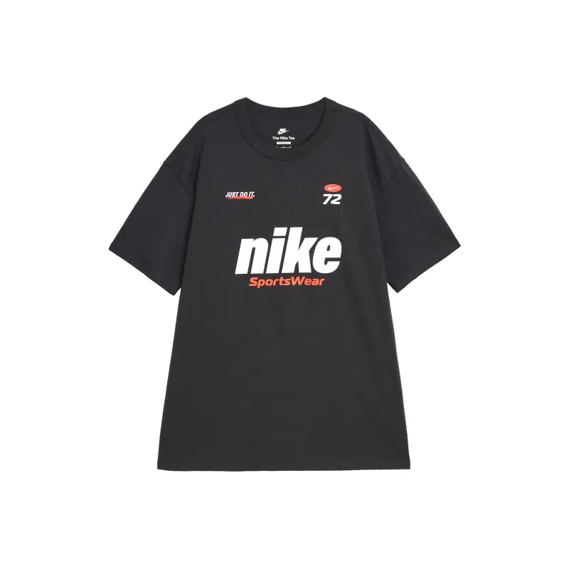 Nike Sportswear Essentials Series T Shirt Men's Gray Black-0