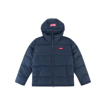 Levis Down Jackets Men Navy Blue