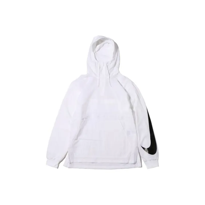 Nike Windproof And Breathable Windbreaker Jacket Men's White-0