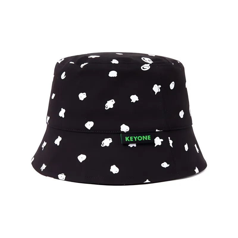 KEYONE Cotton Bucket Hat Women's Black-1