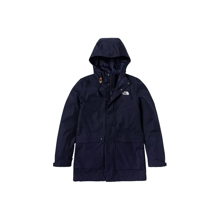 THE NORTH FACE City Outdoor Collection Windbreaker Jackets Men Dark Blue-0