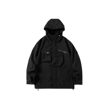 ENSHADOWER Windbreaker Jackets Unisex Black