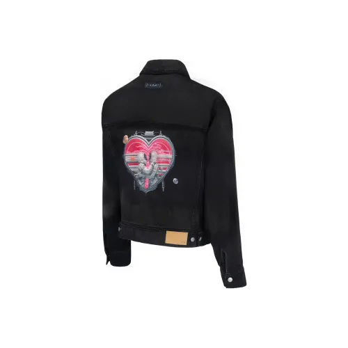 LiNing Denim Jackets Unisex Black