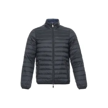 EMPORIO ARMANI Down Jacket Men's Black Blue