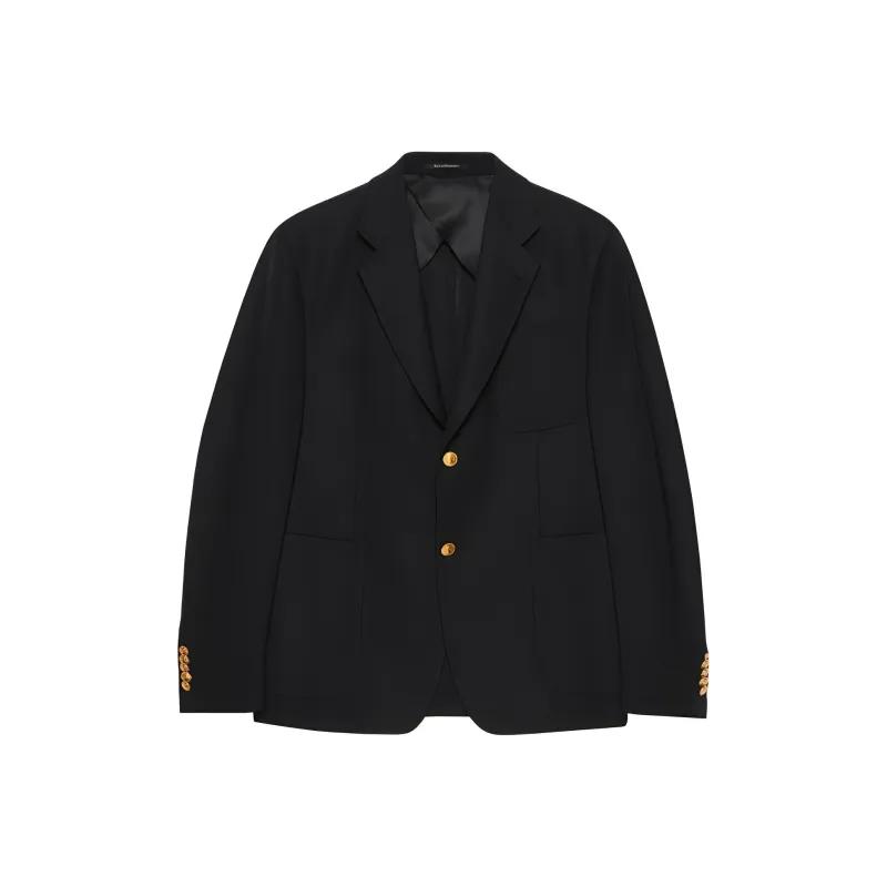 GUCCI Business Suits Men Black-0