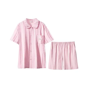 Urban Beauty Pajama Set Fashion Stripes, Classic And Versatile Women's 2 Piece Set