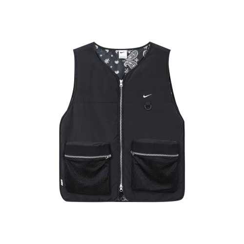 Nike Men's Full Zip Premium Basketball Vest Black