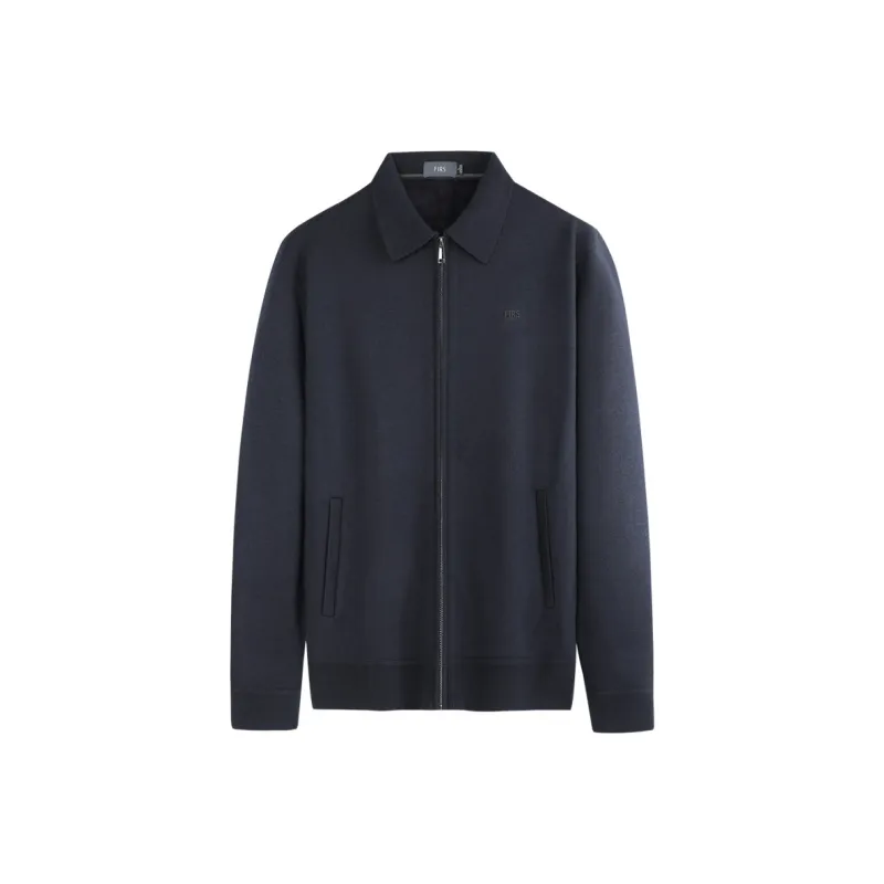 FIRS Knitwear Men Navy Blue-0