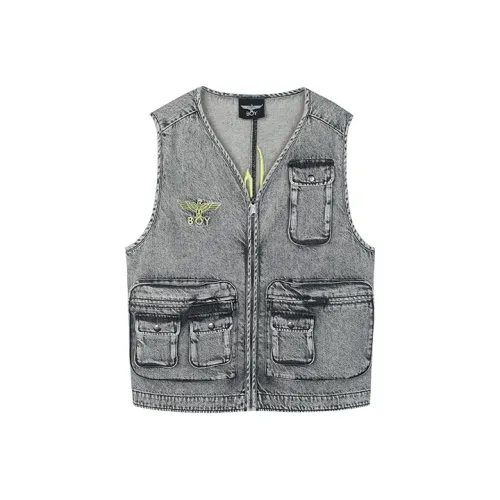 Boy London SS21 Vest Unisex Gray