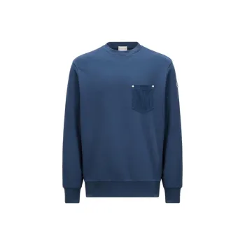 Moncler Sweatshirt Men's Cobalt Blue