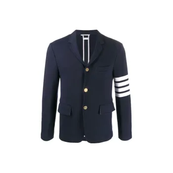 THOM BROWNE Business Suits Men Marine Blue