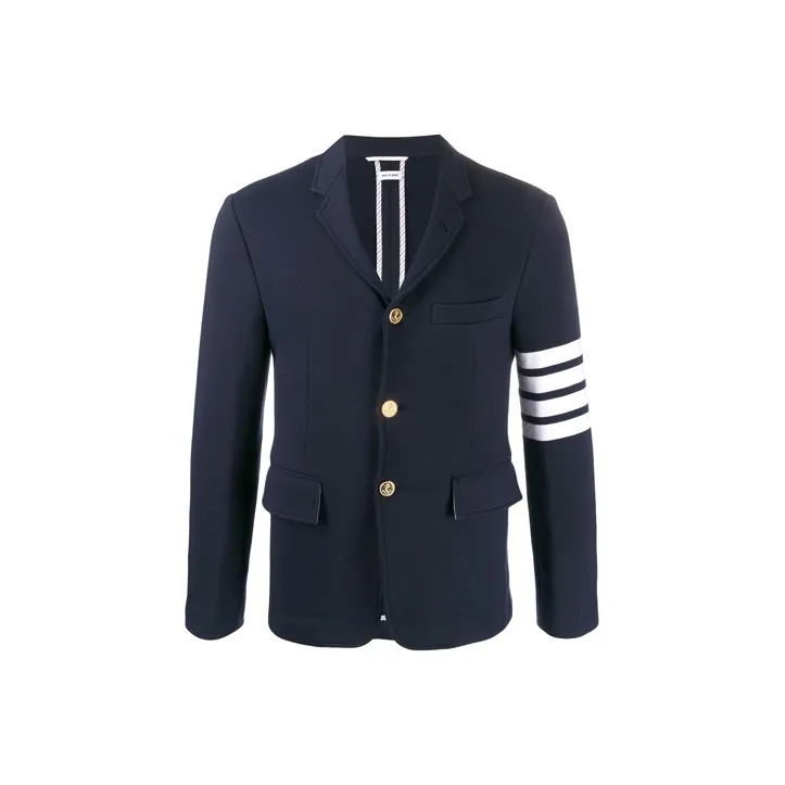 THOM BROWNE Business Suits Men Marine Blue-0
