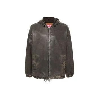DIESEL D-Wynny-S Track Hooded Zipped Jacket