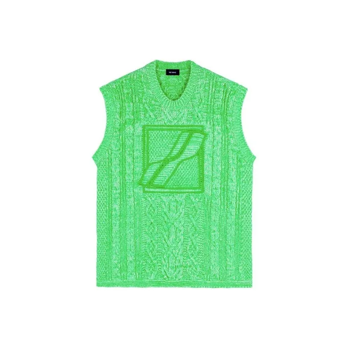 WE11DONE Vests Unisex Green-0