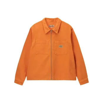 Stussy Washed Canvas Zip Shirt