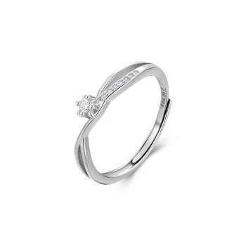 LYUMIN S999 Fine Silver Rings Women's