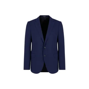EMPORIO ARMANI Single breasted Wool Blazer