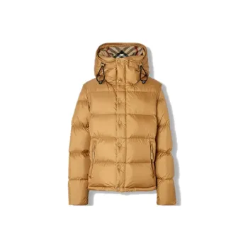 Burberry FW20 Down Jacket Men's Honey Yellow
