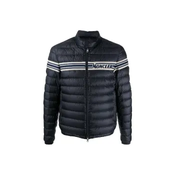 Moncler Down Jackets Men Navy Blue