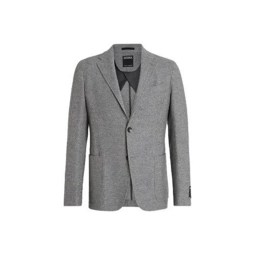 Ermenegildo Zegna Mélange Wool blend Blazer