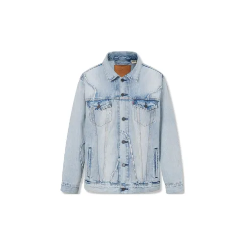 Levis Denim Jackets Men Blue
